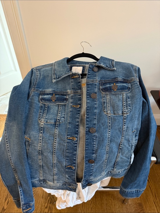 LC Lauren Conrad Jackets & Blazers - LC Lauren Conrad Medium Blue Denim Jean Jacket